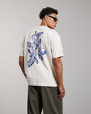 Zahir Tee | White Cap Grey