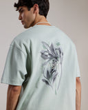 Ash Tee | Aqua Grey