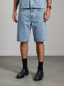 Breech Shorts | Light Blue Denim