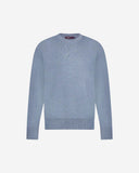 Zac knit | Grey/Blue